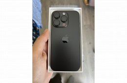Apple iPhone 16 Pro Black 128GB, 99% akku, garanciális, karcmentes