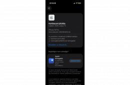 Apple iPhone 16 Pro Black 128GB, 99% akku, garanciális, karcmentes