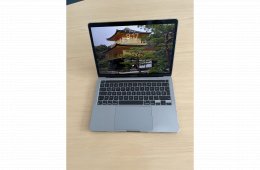 Macbook Pro M1 2020 8GB RAM 256GB SSD Magyar bill, 94% akku, Space Gray