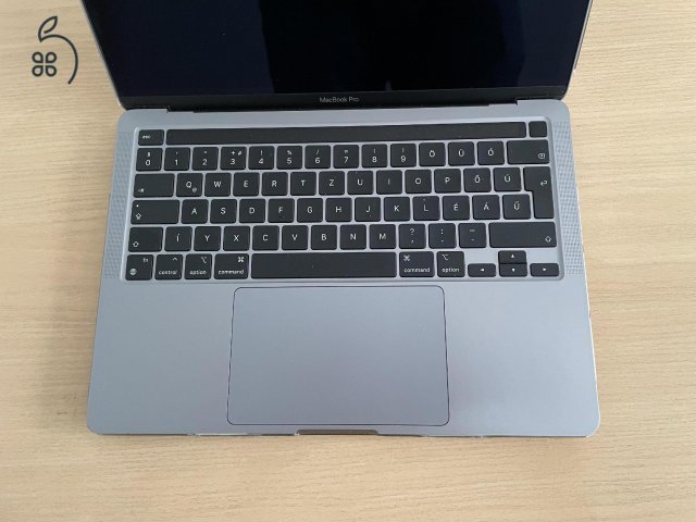 Macbook Pro M1 2020 8GB RAM 256GB SSD Magyar bill, 94% akku, Space Gray