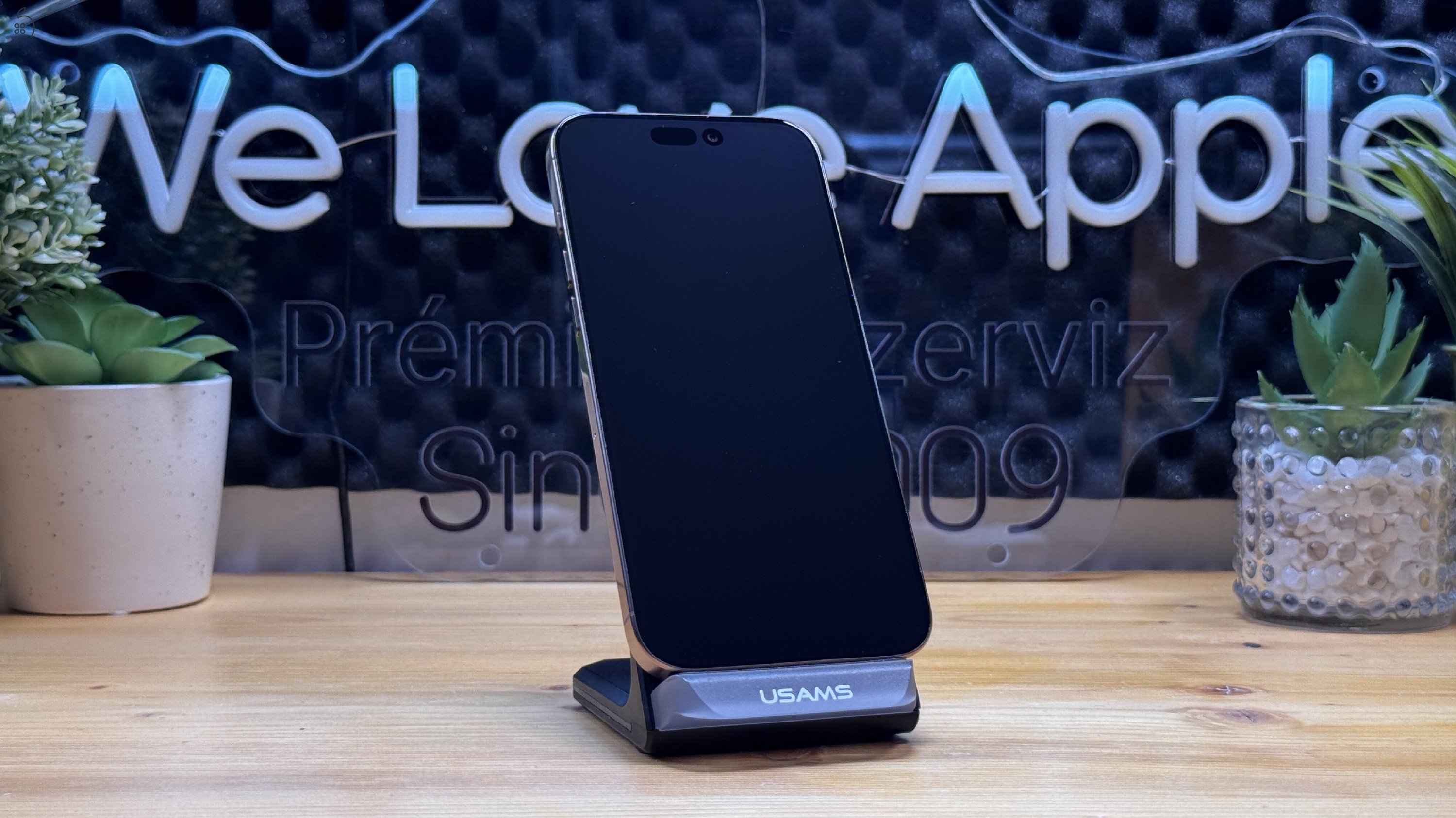  iPhone 16 Pro Max 256GB Sivatagi Titán, Független - Garancia, Számla 