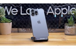  iPhone 16 Pro Max 256GB Natúr Titán, Független - Garancia, Számla 