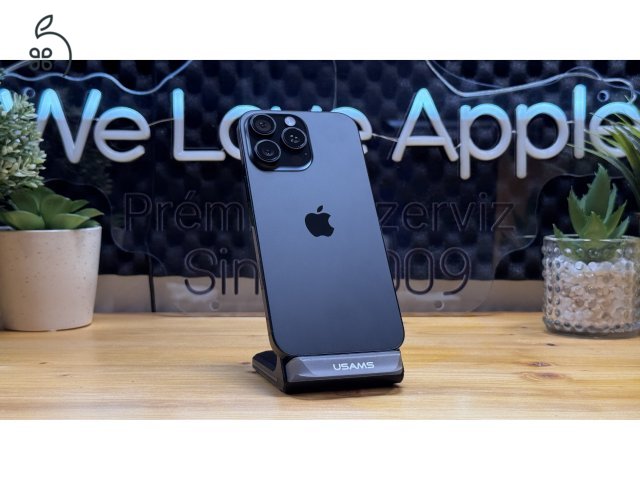  iPhone 16 Pro Max 256GB Fekete, Független - Garancia, Számla 