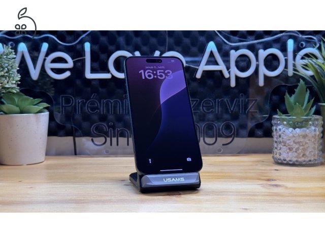  iPhone 15 Pro Max 256GB Kék, Független - Garancia, Számla 