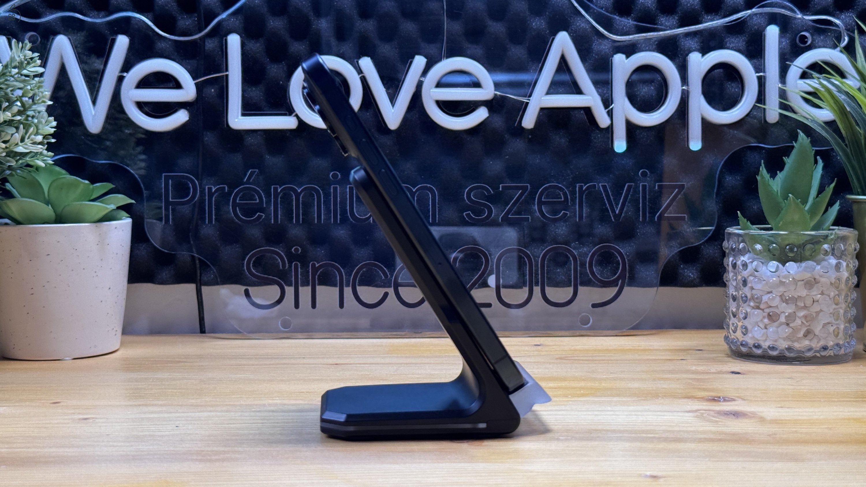  iPhone 15 Pro Max 256GB Kék, Független - Garancia, Számla 