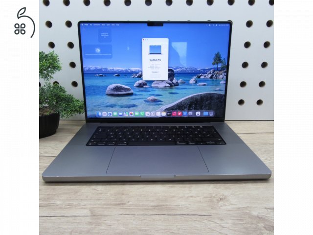 Apple MacBook Pro 16 (2021) 32GB/512GB használt, megkímélt, akku 86%