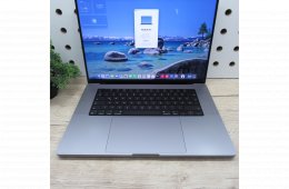 Apple MacBook Pro 16 (2021) 32GB/512GB használt, megkímélt, akku 86%