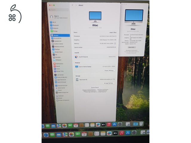 ELADÓ Apple iMac 27