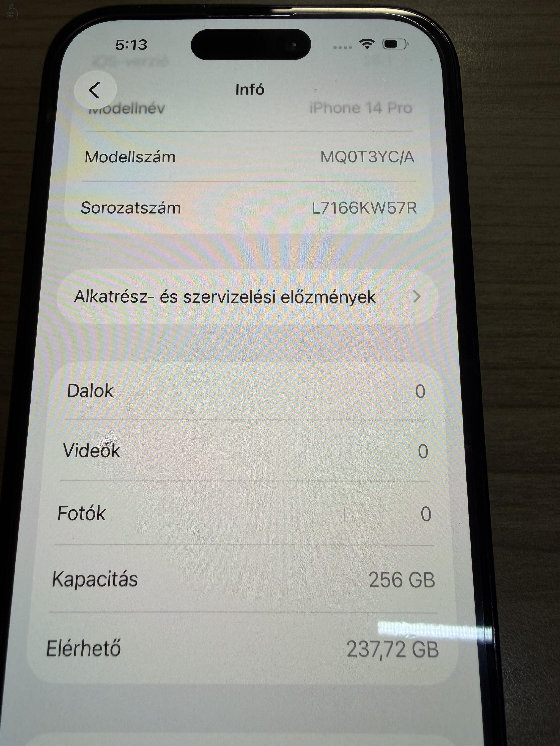 Iphone 14 Pro 256GB SPACE BLACK