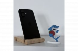 HIBÁTLAN iPhone 16 128GB Black-1 ÉV GARANCIA - Kártyafüggetlen, MS4423, 100% Akksi