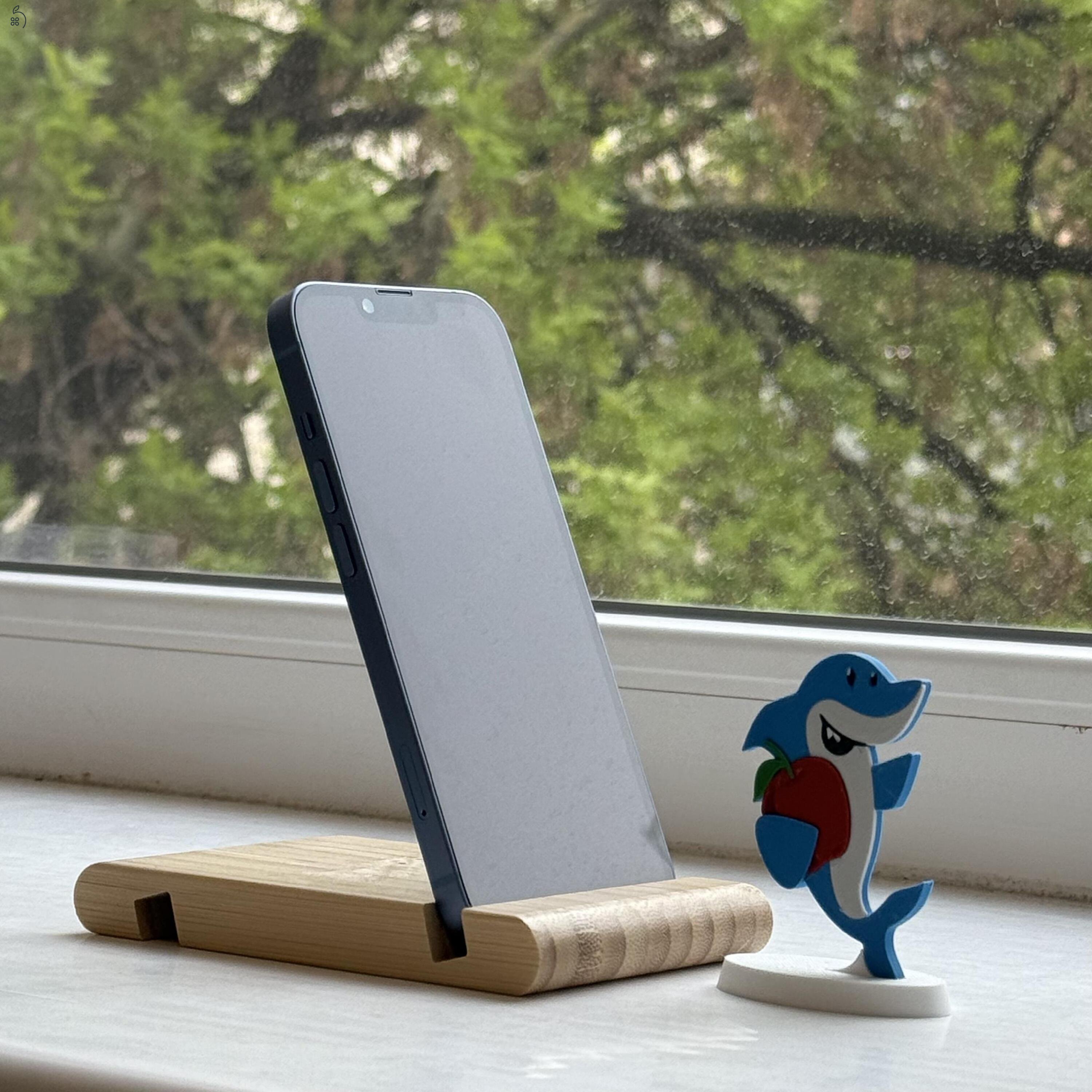 HIBÁTLAN iPhone 14 128GB Blue-1 ÉV GARANCIA - Kártyafüggetlen, MS4430, 100% Akksi