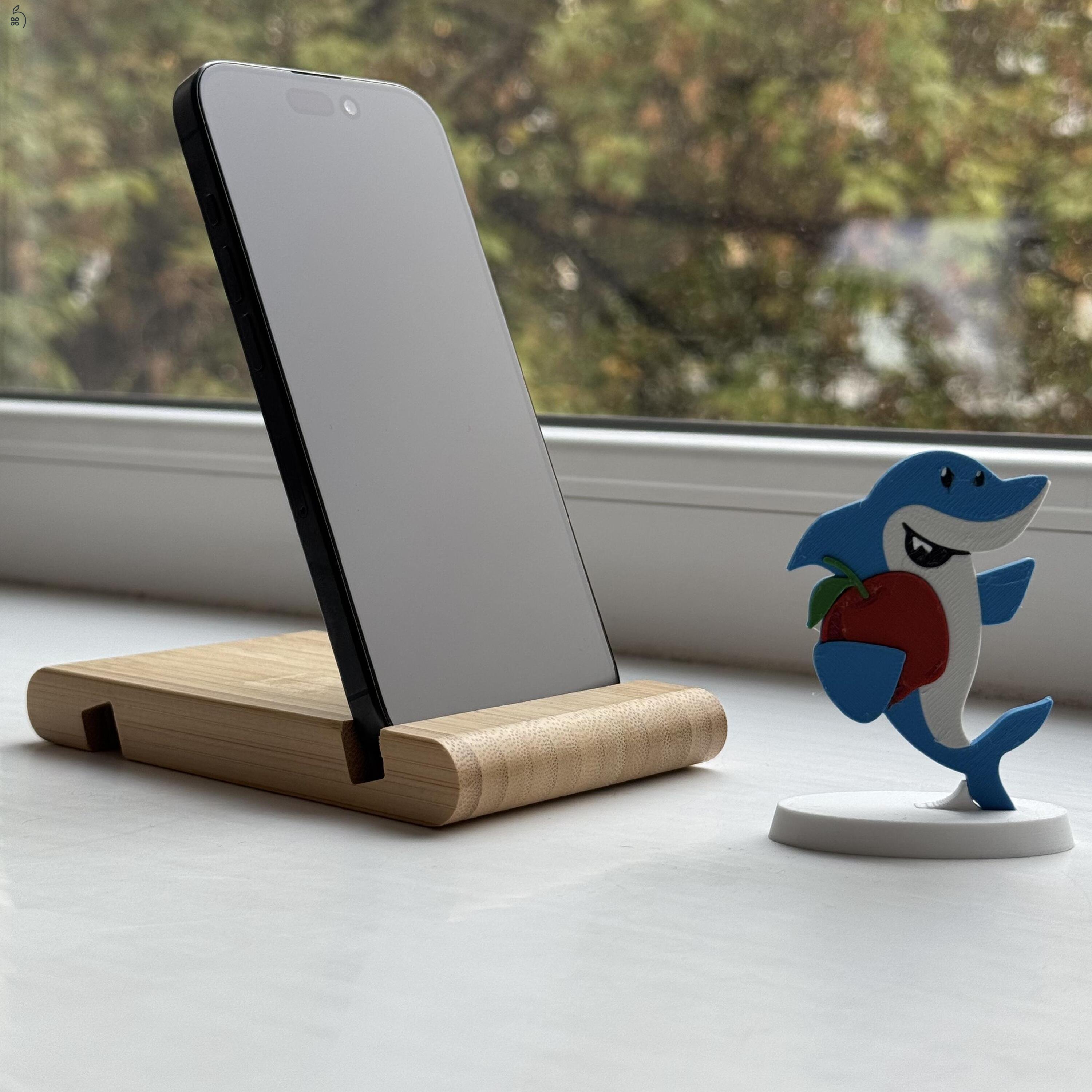 HIBÁTLAN iPhone 15 Pro 256GB Black Titanium-1 ÉV GARANCIA - Kártyafüggetlen, MS4433