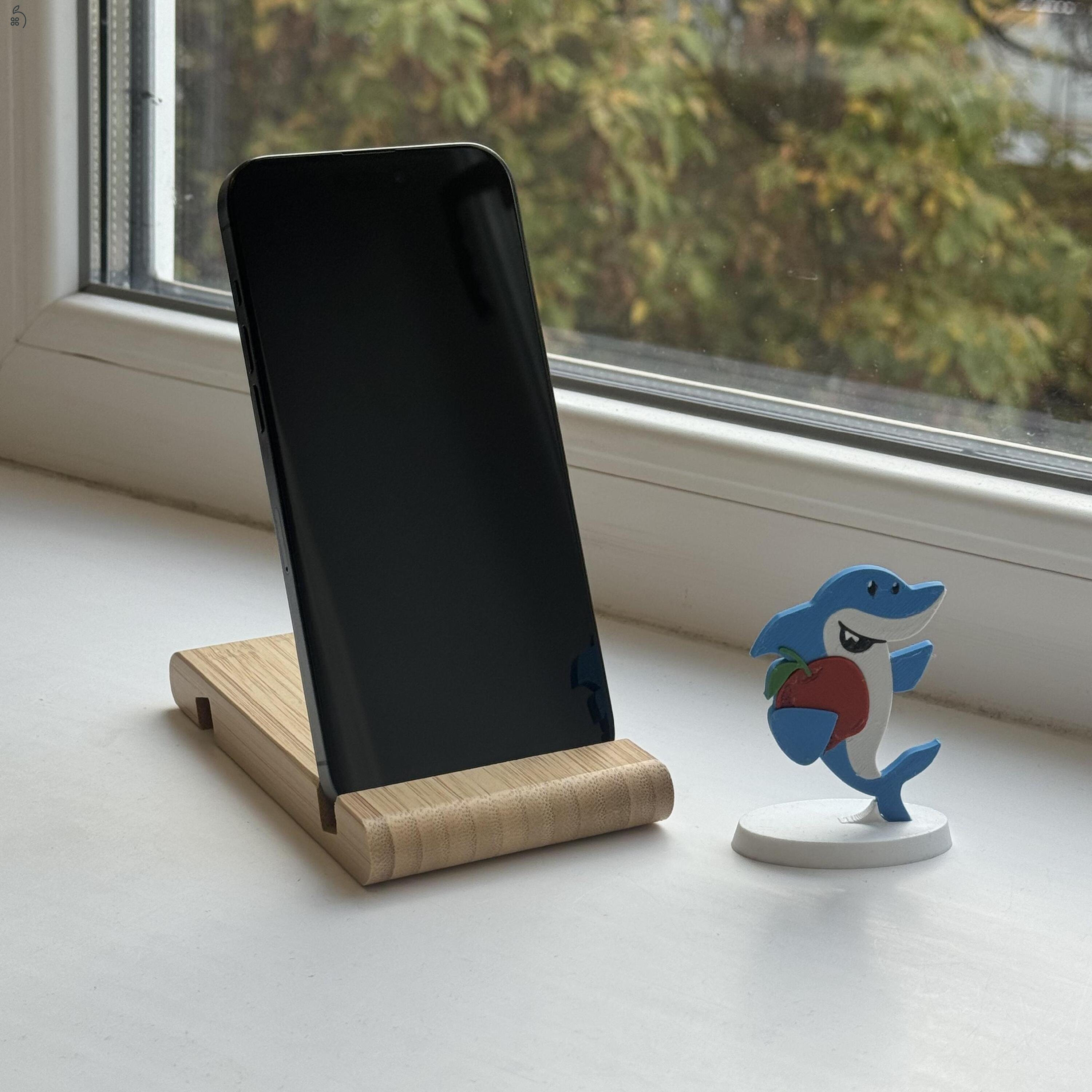 HIBÁTLAN iPhone 15 Pro Max 256GB Blue Titanium-1 ÉV GARANCIA - Kártyafüggetlen, MS4427