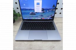 Apple MacBook Pro 14 M1 Max (2021) 32GB/1TB használt, megkímélt, akku 83%