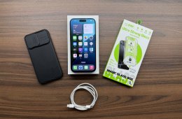 Eladó Apple iPhone 15 pro max 256GB, Fekete titán, Kártya független, Garanciális 2027.04.02.!