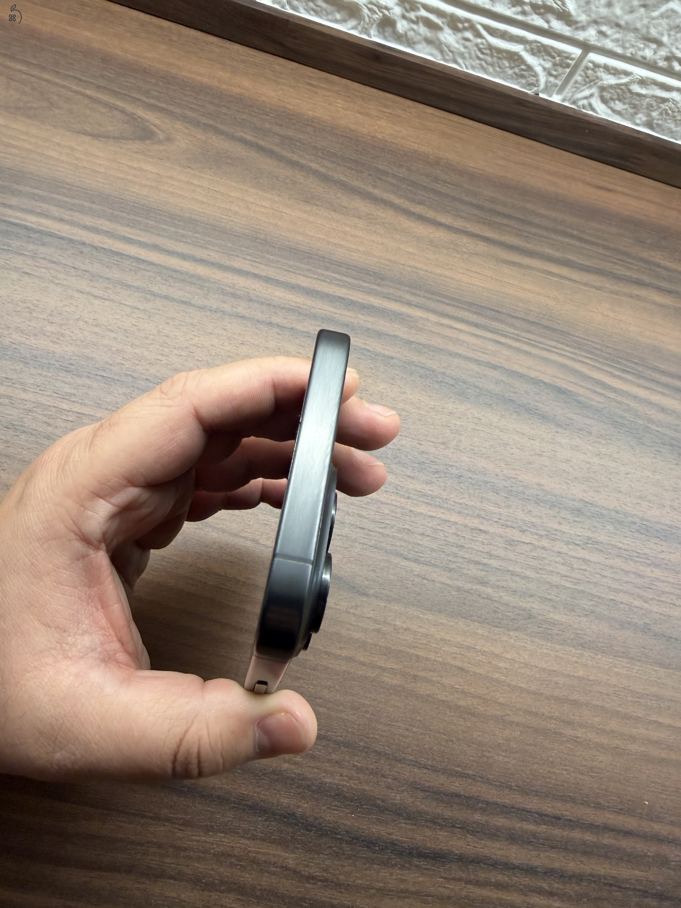 Eladó Apple iPhone 15 pro max 256GB, Fekete titán, Kártya független, Garanciális 2027.04.02.!