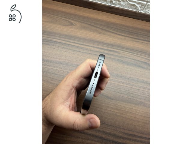 Eladó Apple iPhone 15 pro max 256GB, Fekete titán, Kártya független, Garanciális 2027.04.02.!