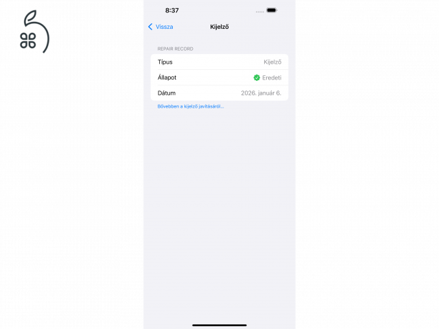 Eladó Apple iPhone 15 pro max 256GB, Fekete titán, Kártya független, Garanciális 2027.04.02.!