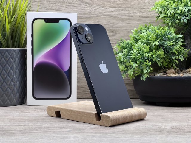 Hibátlan iPhone 14 Midnight 128GB 2 ÉV Garanciával Számlával 93% Akku