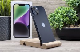 Hibátlan iPhone 14 Midnight 128GB 2 ÉV Garanciával Számlával 93% Akku