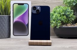 Hibátlan iPhone 14 Midnight 128GB 2 ÉV Garanciával Számlával 93% Akku