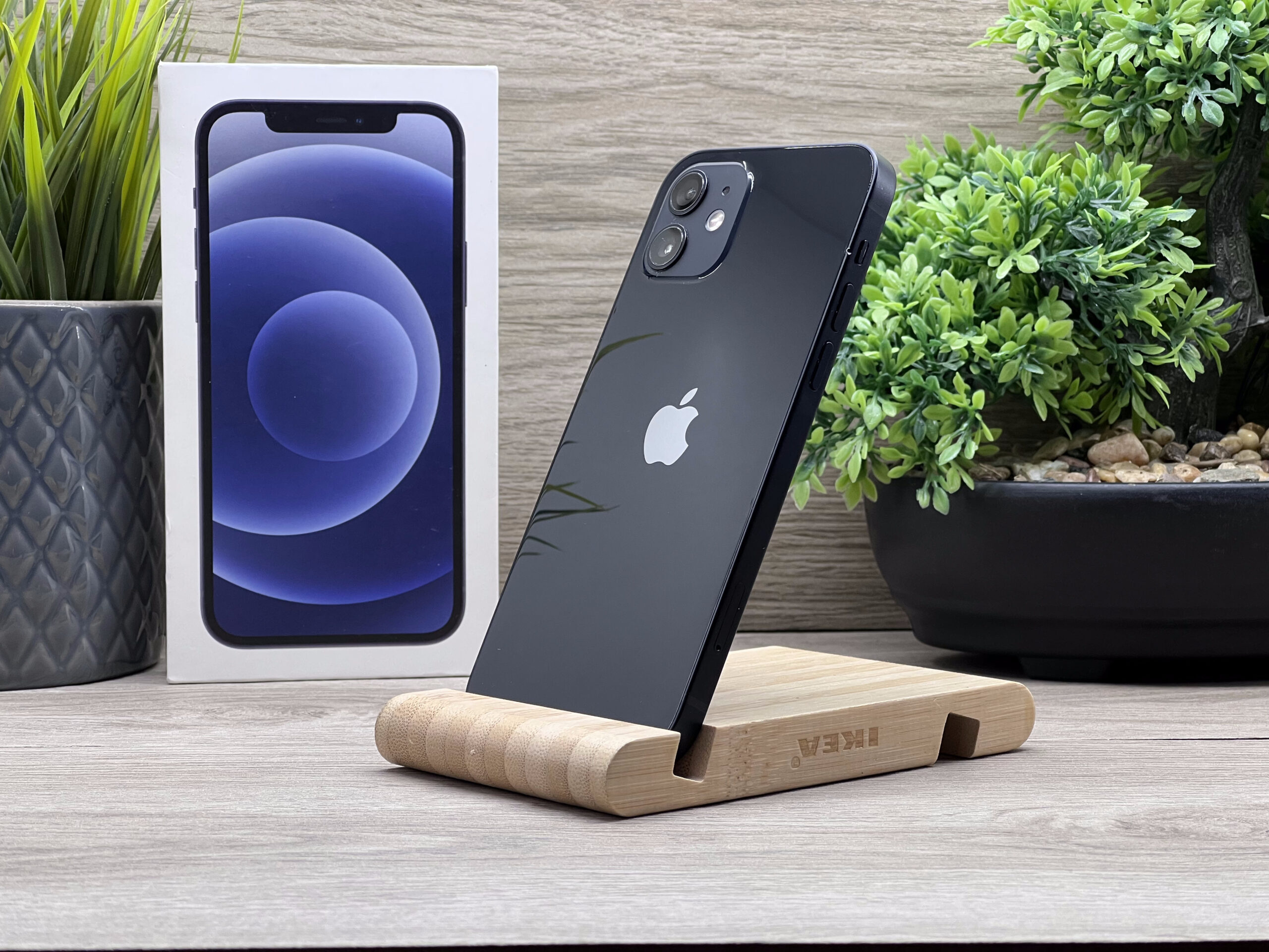 iPhone 12 Black 64GB 2 ÉV Garanciával Számlával 100% Akku