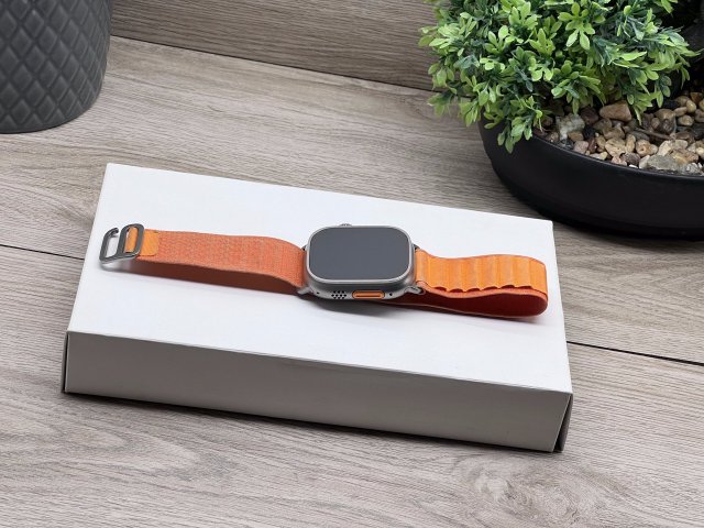 Hibátlan Apple Watch Ultra 1 49mm 2 ÉV Garanciával Számlával 90% Akku