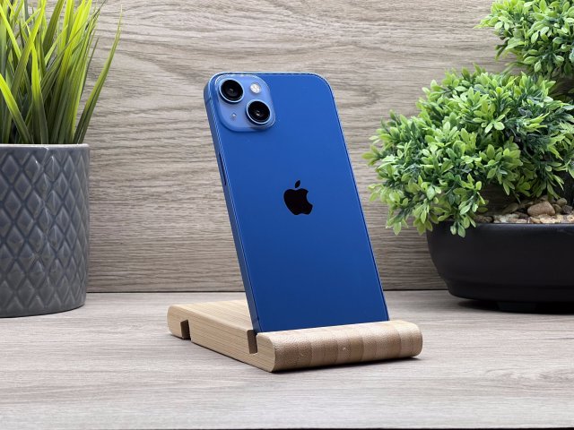 Hibátlan iPhone 13 Blue 128GB 2 ÉV Garanciával Számlával 90% Akku