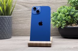 Hibátlan iPhone 13 Blue 128GB 2 ÉV Garanciával Számlával 90% Akku