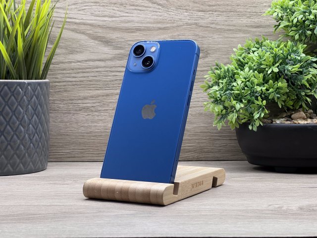 Hibátlan iPhone 13 Blue 128GB 2 ÉV Garanciával Számlával 90% Akku