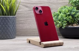 iPhone 13 Red 128GB 2 ÉV Garanciával Számlával 100% Akku
