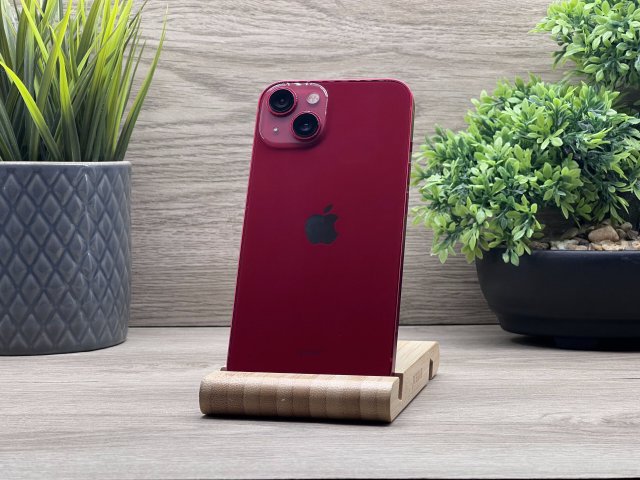 iPhone 13 Red 128GB 2 ÉV Garanciával Számlával 100% Akku