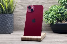 iPhone 13 Red 128GB 2 ÉV Garanciával Számlával 100% Akku