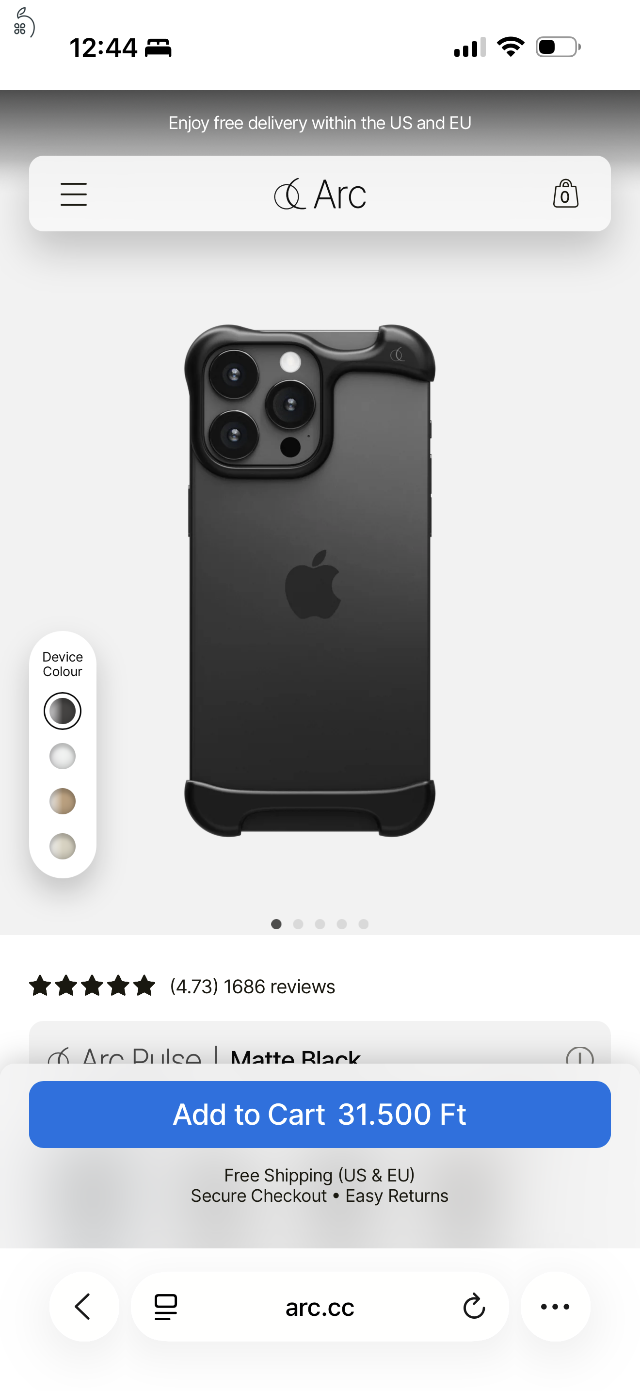 Eladó iPhone 16 Pro Max – 256 GB – Asztroszürke – Újszerű állapot