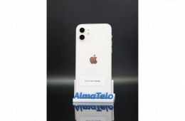 Apple iPhone 12 128 GB White 100% akku - 12 HÓ GARANCIA