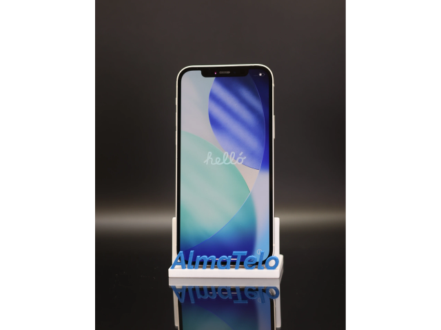 Apple iPhone 12 128 GB White 100% akku - 12 HÓ GARANCIA