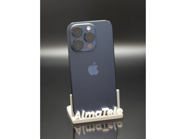 Apple iPhone 15 Pro 128 GB Blue Titanium 100% akku - 12 HÓ GARANCIA