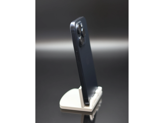 Apple iPhone 15 Pro 128 GB Blue Titanium 100% akku - 12 HÓ GARANCIA