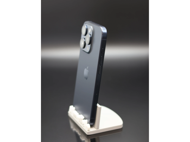 Apple iPhone 15 Pro 128 GB Blue Titanium 100% akku - 12 HÓ GARANCIA