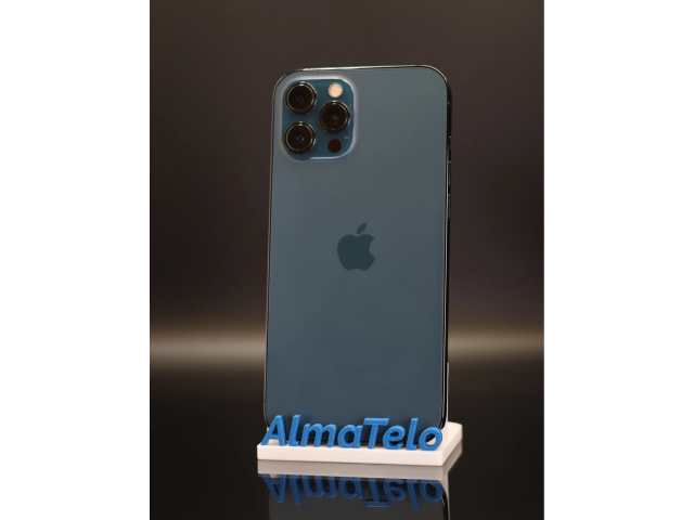 Apple iPhone 12 Pro Max 256 GB Pacific Blue 100% akku - 12 HÓ GARANCIA