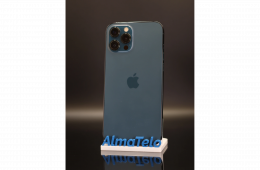 Apple iPhone 12 Pro Max 256 GB Pacific Blue 100% akku - 12 HÓ GARANCIA