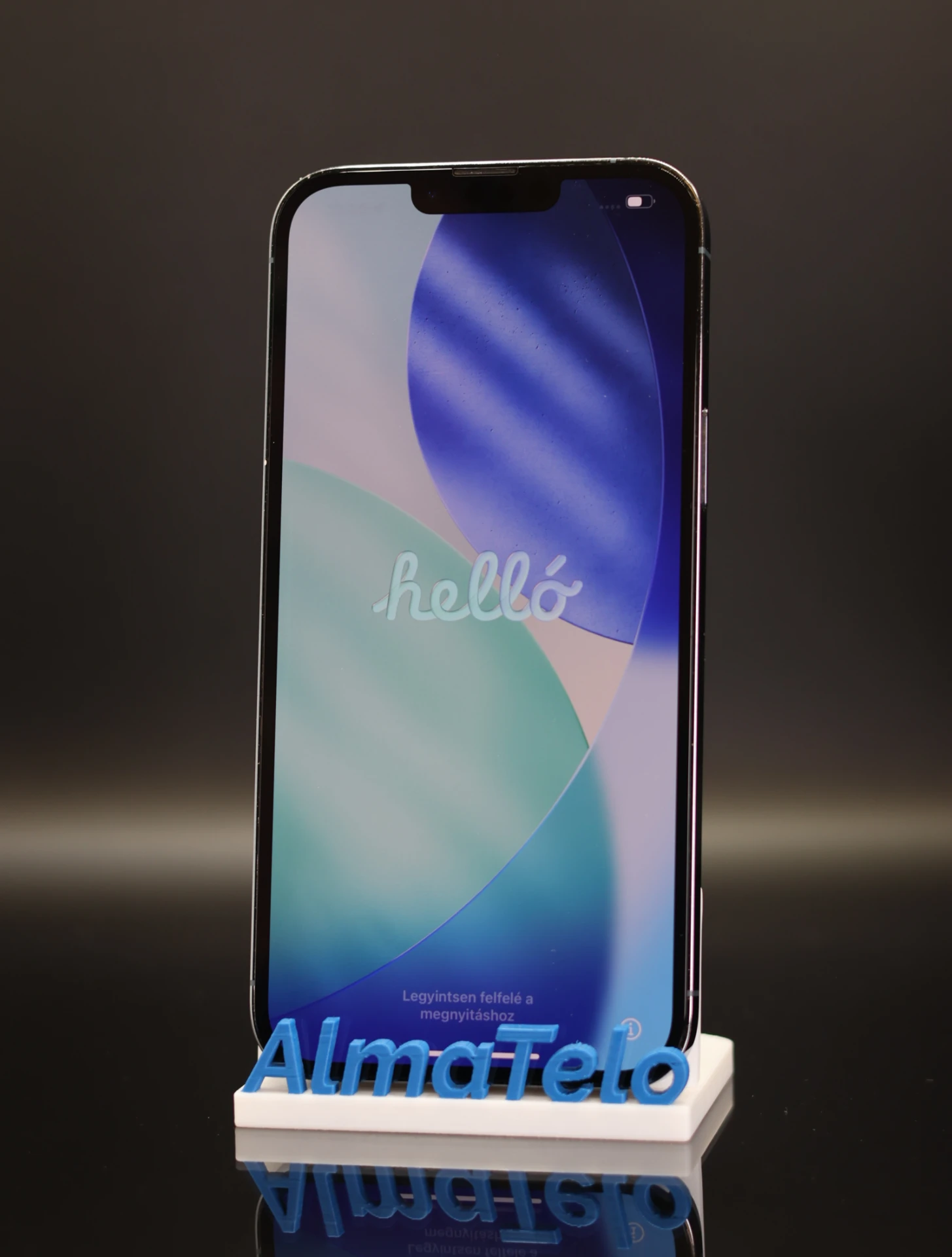 Apple iPhone 13 Pro Max 256 GB Sierra Blue 100% akku - 12 HÓ GARANCIA