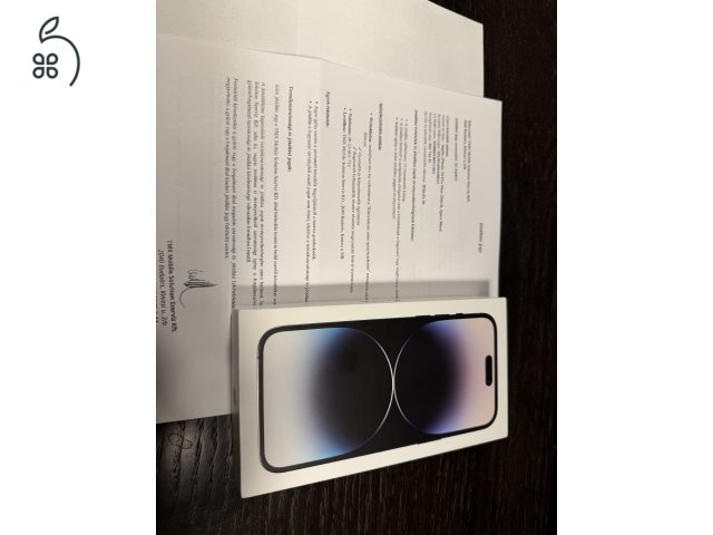 Eladó Új Iphone 14 Pro Max 256GB, Space Black