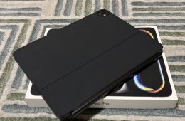 iPad PRO 13” M4 chip szinte új 512GB WIFI 100% akku + magic keyboard.