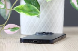 Használt Apple iPhone 15 Pro 128GB Blue Titanium C+ US-7378