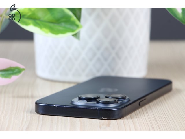 Használt Apple iPhone 15 Pro 128GB Blue Titanium C+ US-7378