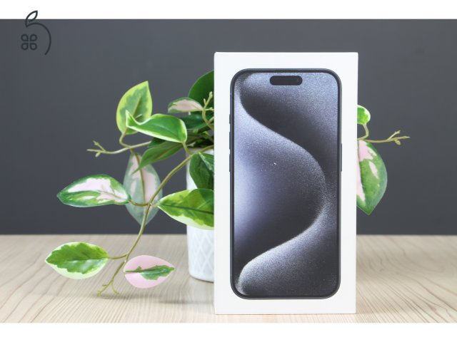 Használt Apple iPhone 15 Pro 128GB Blue Titanium C+ US-7378