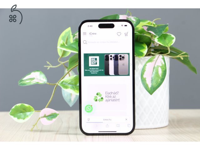 Apple iPhone 14 Pro 128GB Fekete B US-7169