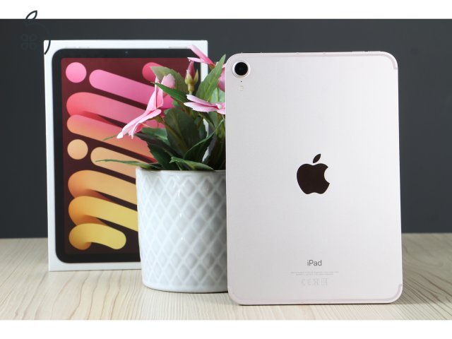 Újszerű Apple iPad Mini 6th. 256GB Pink Cellular A US-7611