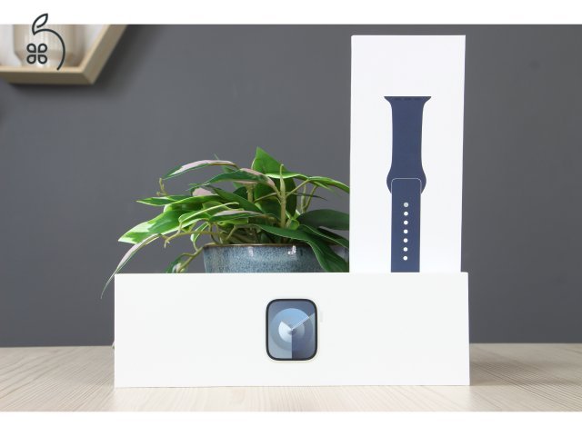 Új Apple Watch Series 9 45mm Silver GPS US-6822